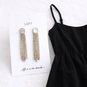 LOFT Mother of Pearl Cascading Earrings